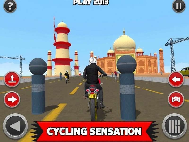 Hindustani Cycling Sensation Gameplay Screenshot
